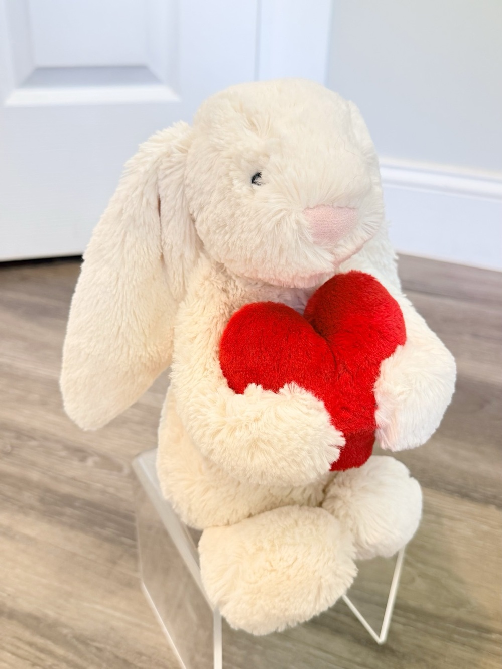 Jellycat Bashful Red Love Heart Bunny